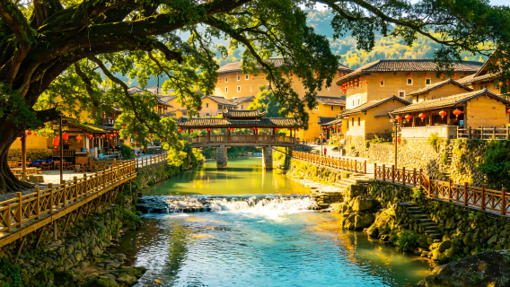 [한국어 가이드]샤먼 출발 윈수이야오(운수요) & 가오베이 투루 프라이빗 투어 1일