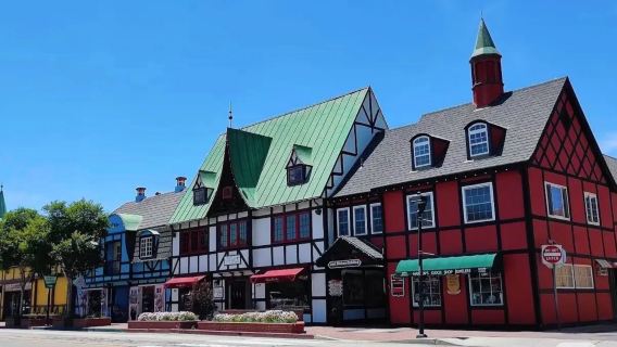 Amerika Syarikat | Los Angeles - Kampung Denmark - Kawasan Pantai Santa Barbara - Gereja - Perjalanan Eksklusif (Tiada Tiket Masuk)
