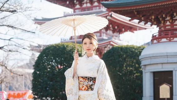 日本東京淺草寺和服體驗