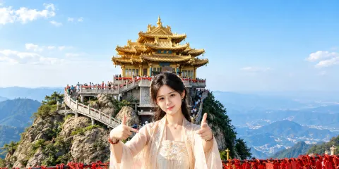 老君山【8人VIP純玩小團】酒店接送•商務車型•登山大禮包