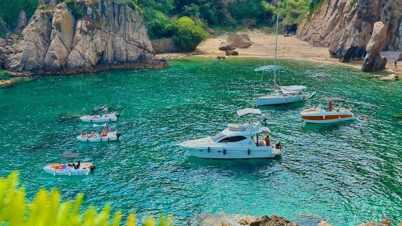 Excursión marítima por los alrededores de Barcelona: Excursiones en kayak y esnórquel en la Costa Brava [incluye equipo de esnórquel]