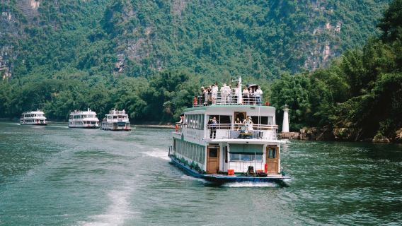 Rejs 3-gwiazdkowy po rzece Li: z Guilin do Yangshuo z lunchem i transferem z hotelu