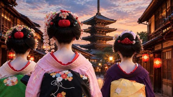 Kyoto: Geheimnisse der Geisha in Gion – 5-Sterne-Spaziergang & Kyoto-Snack
