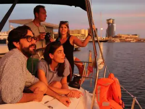 Unique Sunset Sailing Experience in Barcelona