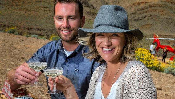 Grand Canyon: tour in elicottero Grand Celebration con ritorno facoltativo al tramonto