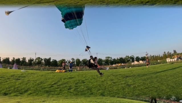 浙江嘉興嘉善姚莊桃花島直升機跳傘體驗【上海周邊遊+專業持證教練+贈送精美證書服飾體驗+可選含接駁餐飲】