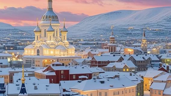 [Безвизовый въезд в Россию] Мурманск + индивидуальный трансфер/аренда автомобиля с водителем по городу на 3 часа