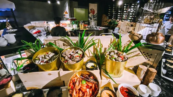 Featured tour with 9 reviews: Ngon Gallery Nha Trang Restaurant: Indulge in a Seafood Buffet with Optional Lobster