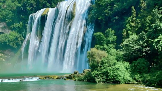 貴州貴陽--黃果樹瀑布+陡坡塘+龍宮|包車定制一日遊#