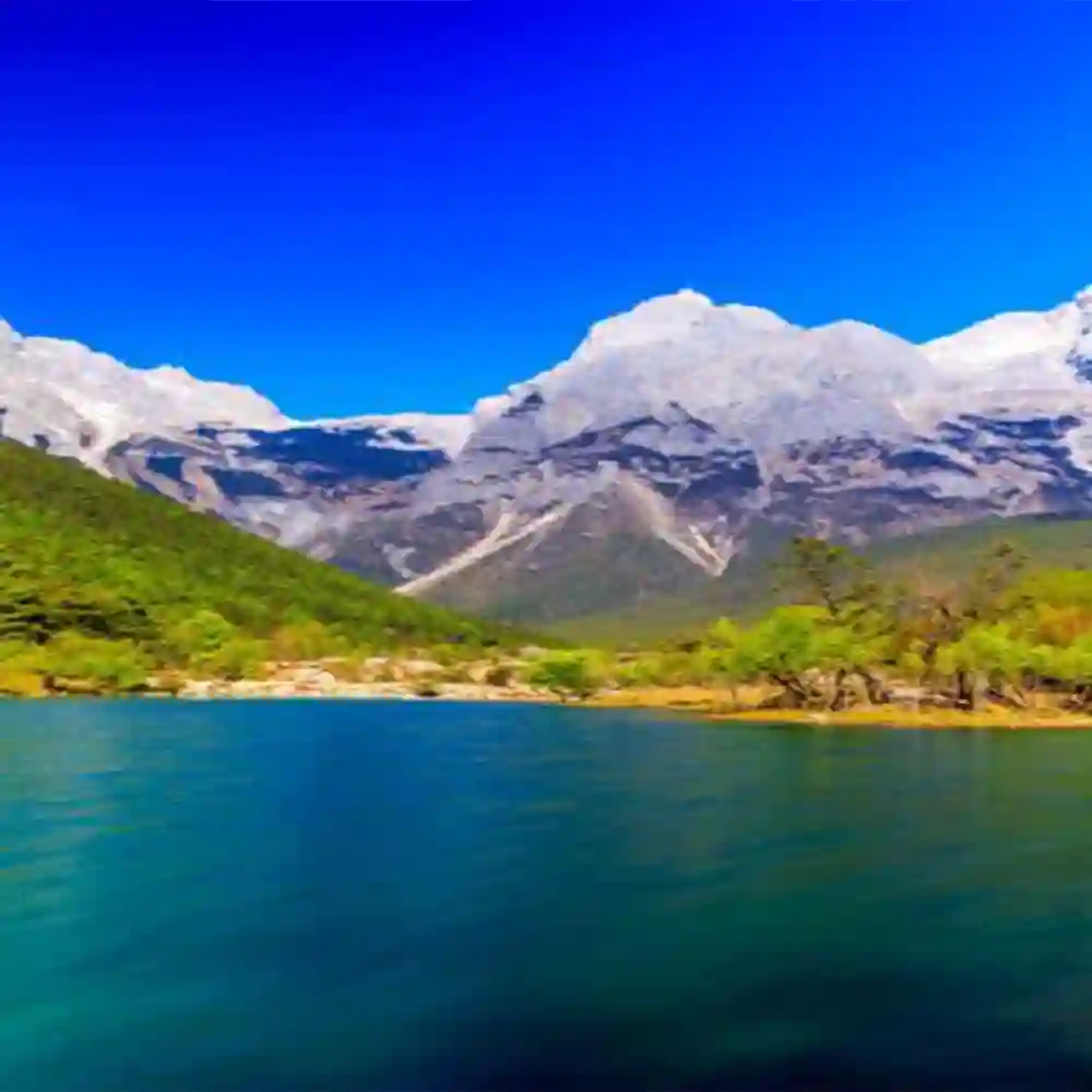 yanggao ヤンガオ GOLDEN MOUNTAIN WATER T XL Lijiang Yulong Snow Mountain: 1-day tour to Blue Moon Valley