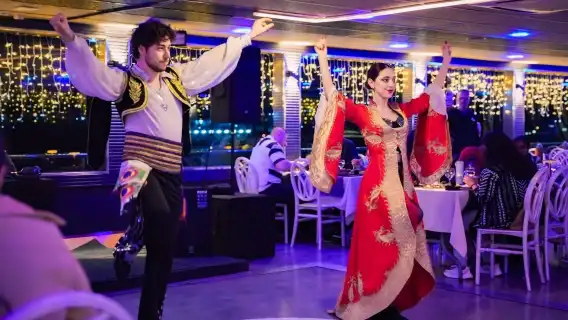 Bosphorus Dinner Cruise with Turkish Night Shows with/without alcohol and transfers