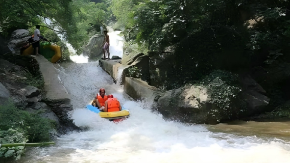 武漢神牛溪親子漂流一日遊