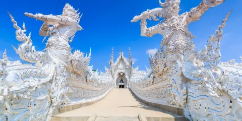泰國清萊觀音寺1日遊【清邁出發|白廟藍廟觀音廟|英文導遊】