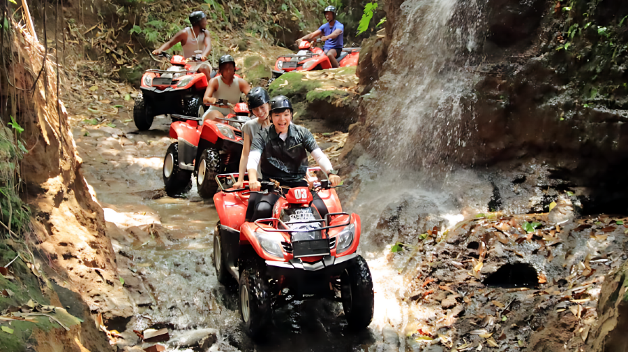 巴厘島 ATV越野車體驗 半日游【多區可選-烏魯瓦圖/海神廟/德格拉郎/烏布/巴杜爾】