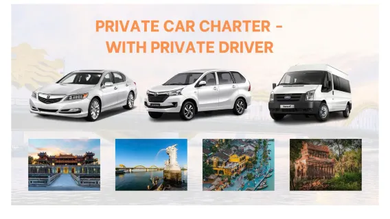 Da Nang Private Car charter: Custom Half-day or Full-day Trip with Driver