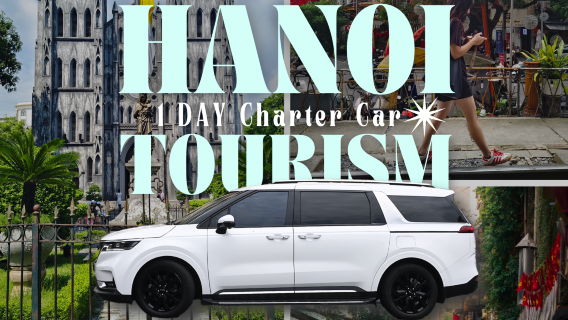 A must-have for your Hanoi trip! Charter a car for a full day tour, exploring the city's hottest spots and making exploring Hanoi a breeze.