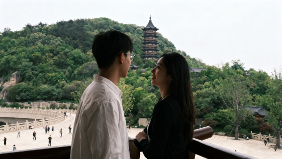 南京牛首山文化旅遊區旅拍【現場收片【全精修】精緻攝影旅行跟拍親子寫真情侶閨蜜】