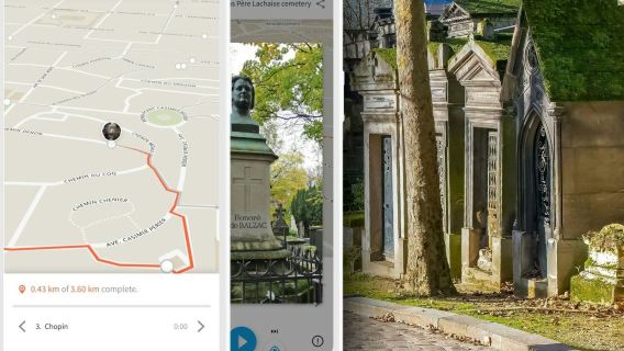 Audio-Guide-App für den Friedhof Père Lachaise von TouringBee