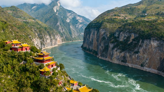 White Emperor City & Qutang Gorge Attraction + Kuizhou Ancient City + Three Gorges Summit Scenic Area