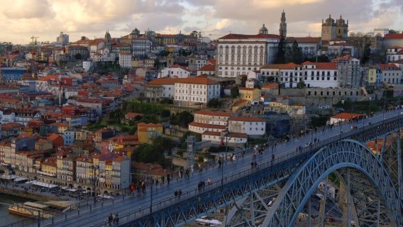 葡萄牙波多克萊瑞科塔+路易一世大橋+聖靈教堂+聖伊爾德豐索