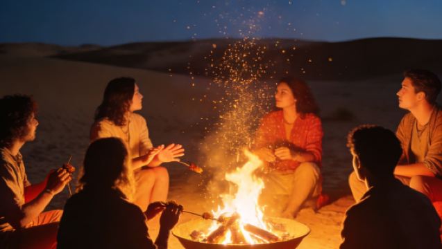 把燒烤搬進沙漠，赴一場自由之約