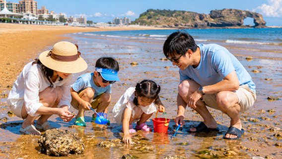 【強烈推薦】小團・大連金石灘國家旅遊度假區一日遊・童趣趕海+黃金海岸