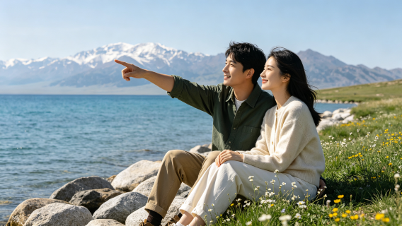 賽里木湖旅拍【照片+航拍｜賽里木湖環湖跟拍｜1-6 小時可選】