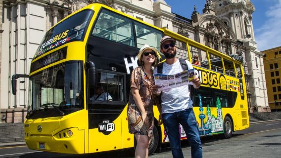 TURIBUS PANORAMIC BUS - CITY TOUR (Departure from Larcomar)