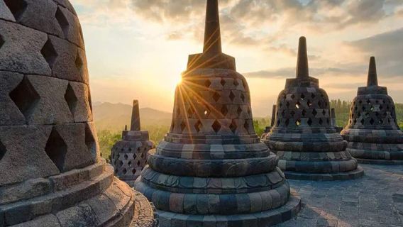 Excursion d'une journée au temple de Borobudur à Yogyakarta, Indonésie|Petit groupe indépendant|Itinéraire optionnel