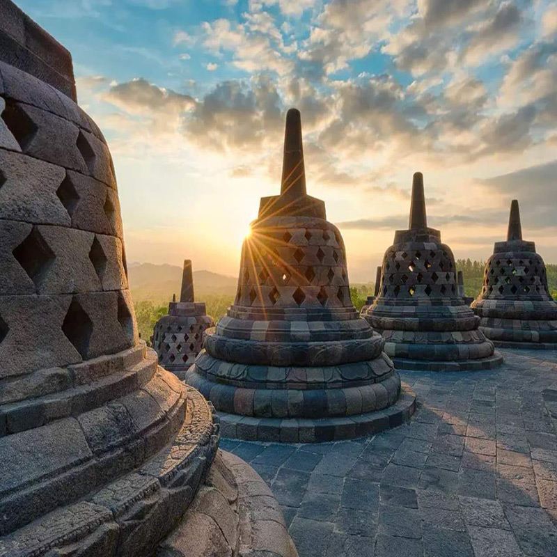 Excursión de un día a Borobudur en Yogyakarta, Indonesia [Prambanan|Grupos pequeños independientes|Itinerario opcional
