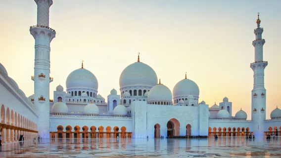 Tour della Moschea dello Sceicco Zayed e della città di Abu Dhabi da Abu Dhabi