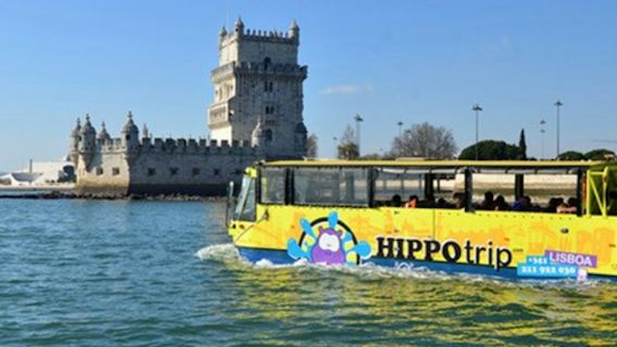 HIPPOtrip Lisbon: Amphibious Bus and Boat Tour