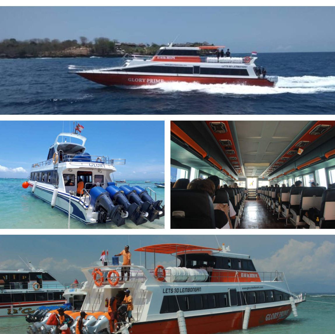 Fast Boat Ticket + Bali/Nusa Lembongan Route Options + 30-min Boat Ride + Multiple Time Slots Available