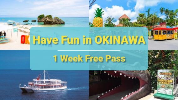 Okinawa City Pass | สนุกสนานในโอกินาว่า | บัตรผ่านฟรี 1 สัปดาห์ในโอกินาว่า