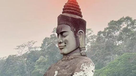 ทัวร์เหมารถส่วนตัวเส้นทางท่องเที่ยวนครวัด 1 วัน แบบวงเล็กและวงใหญ่ พร้อมไกด์นำเที่ยวภาษาจีน (เลือกได้)