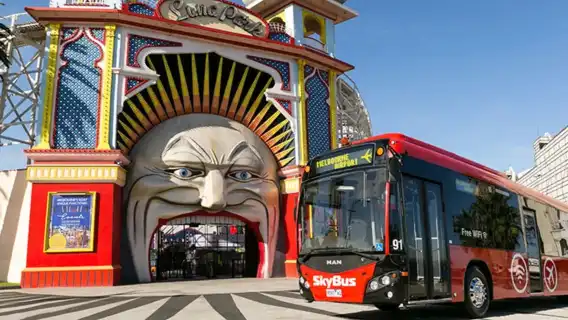 Melbourne SkyBus Airport Express (สนามบิน-สถานี Southern Cross ในตัวเมือง)| ตัวเลือก เที่ยวเดียว/ ไป-กลับ