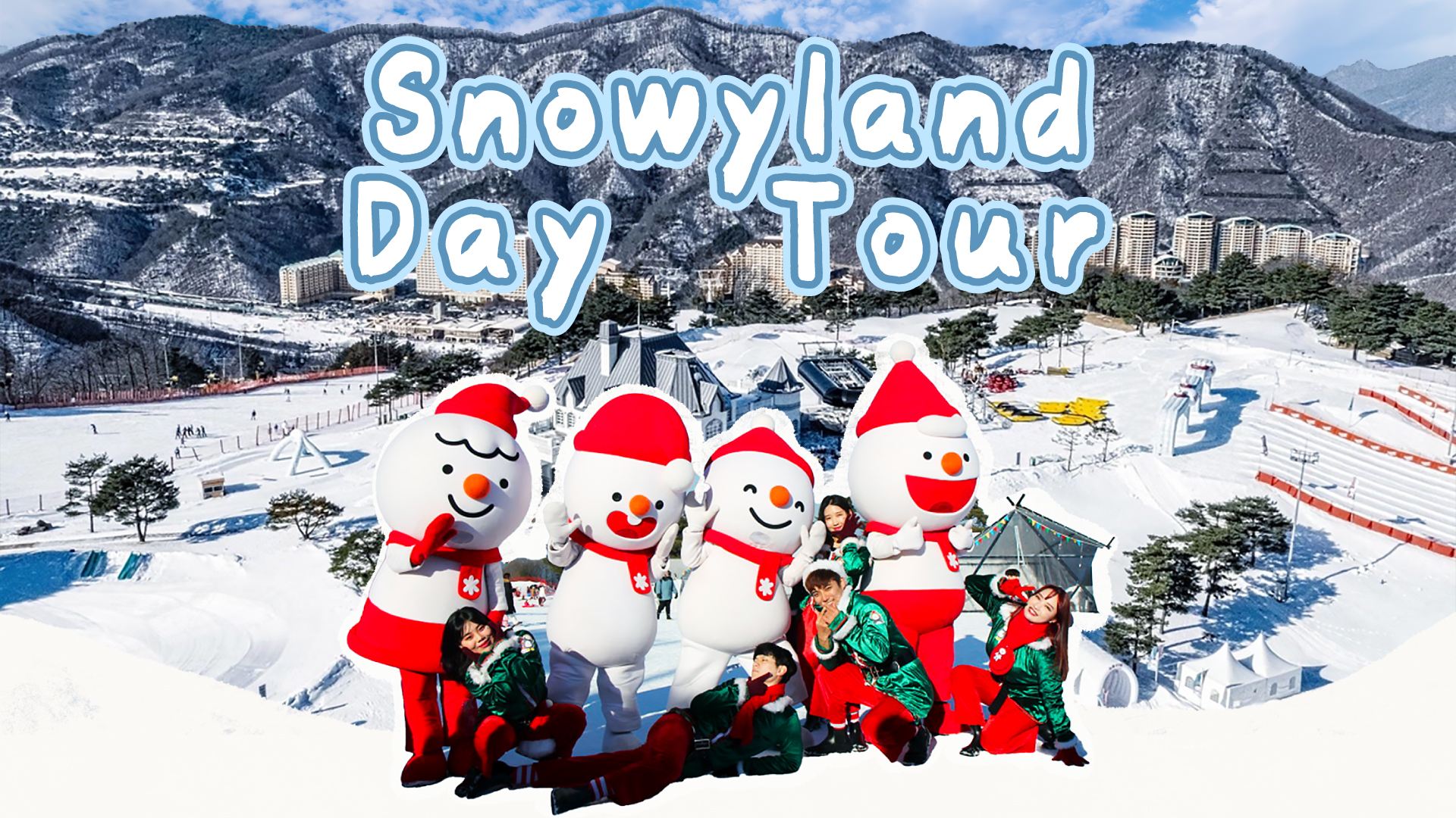Free snowsuits for children under 12|Vivaldi Park Snowy Land X Shuttle Bus