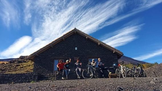 Etna: tour in mountain bike di mezza giornata sull'Etna
