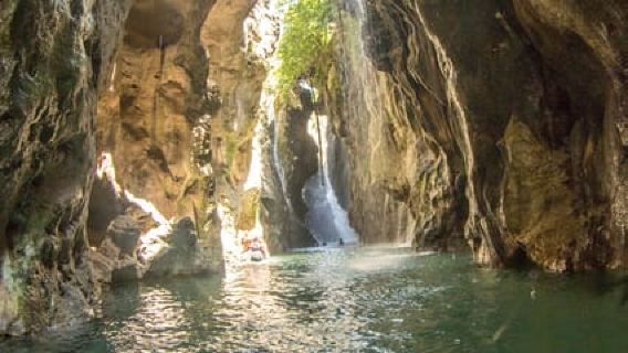 Snorkel trip to the Kourtaliotiko Waterfalls Plakias