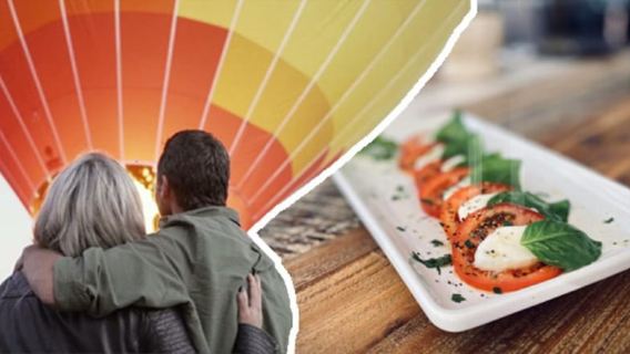 Cairns: Hot Air Balloon Flight with Meal & Drink