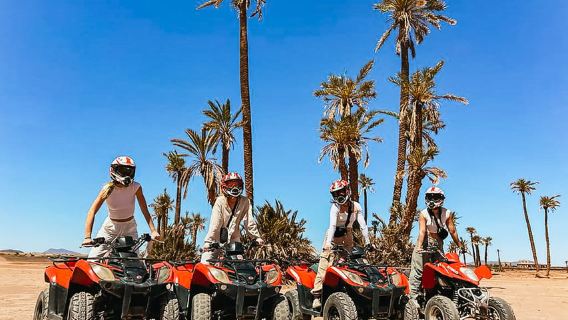 Marrakech: Tur Sepeda Quad ke Palm Oasis dan Gurun Jbilat