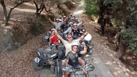 Crete: Quad Safari with Lunch and Swimming in Malia