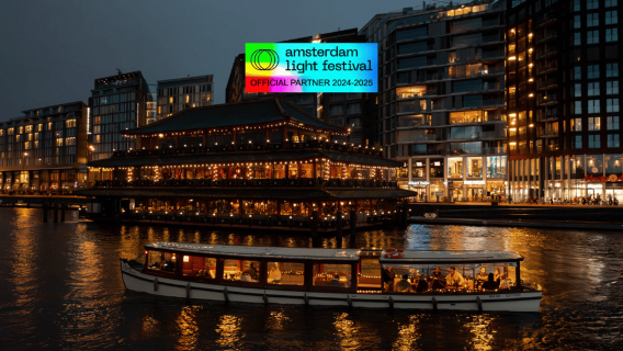 Ámsterdam: Festival de la Luz: Crucero climatizado con opción de bebidas