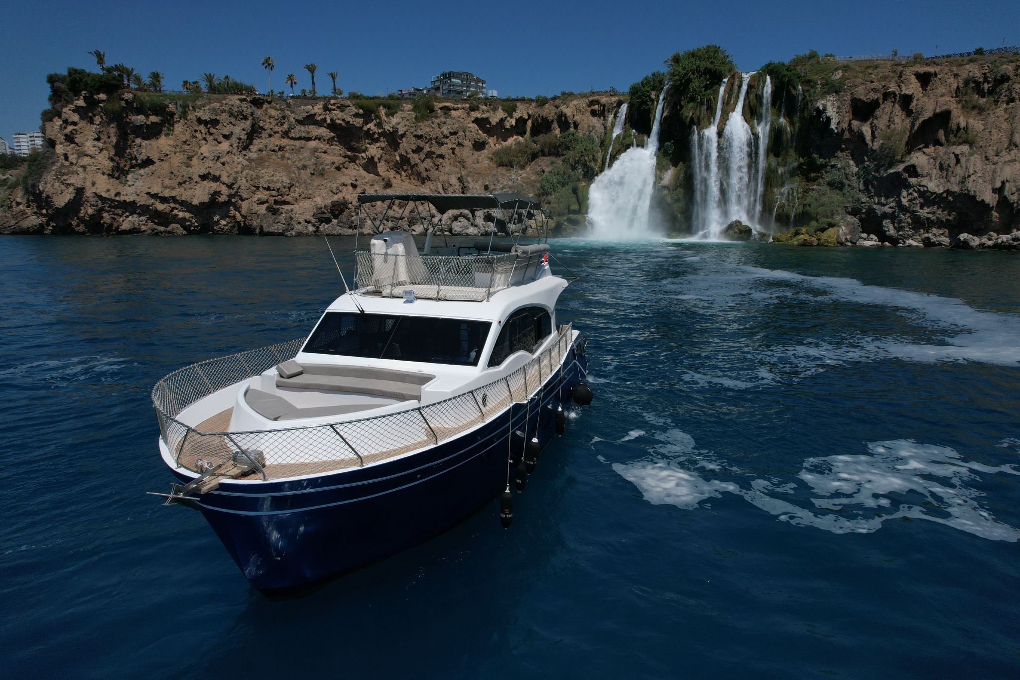 Antalya Duden Waterfalls Yacht Tour with Lunch & Hotel Transfer