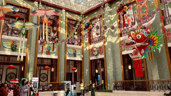 Weifang: tour del Museo degli Aquiloni e dell'arte popolare di Yangjiabao