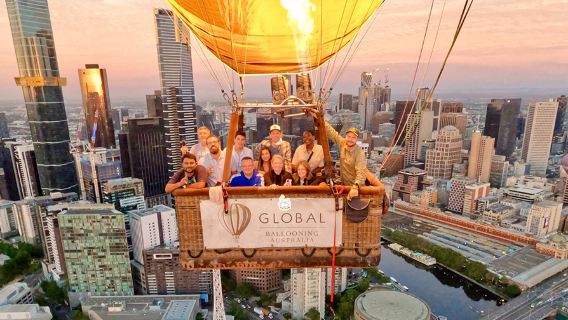 Double 11 Discount: 60-Minute Hot Air Balloon Ride in Melbourne City/Yarra Valley with Optional Transfer