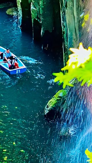 日本九州 高千穂峡＆阿蘇山・草千里 ワンデーツアー【ボート漕ぎ体験・食事オプション可】