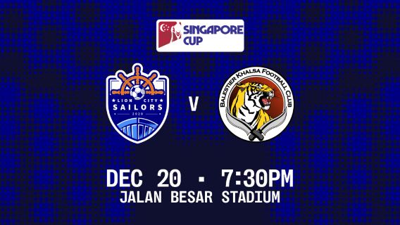 Lion City Sailors - Singapore Cup 2025/2026