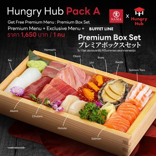 Bangkok NAMA Japanese Seafood Buffet | Enjoy a Japanese Seafood