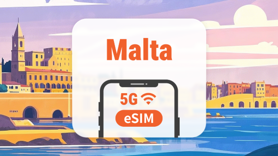 Malta 5G eSIM | Dual Network • All AI & TikTok | 1–30 Days | QR Code